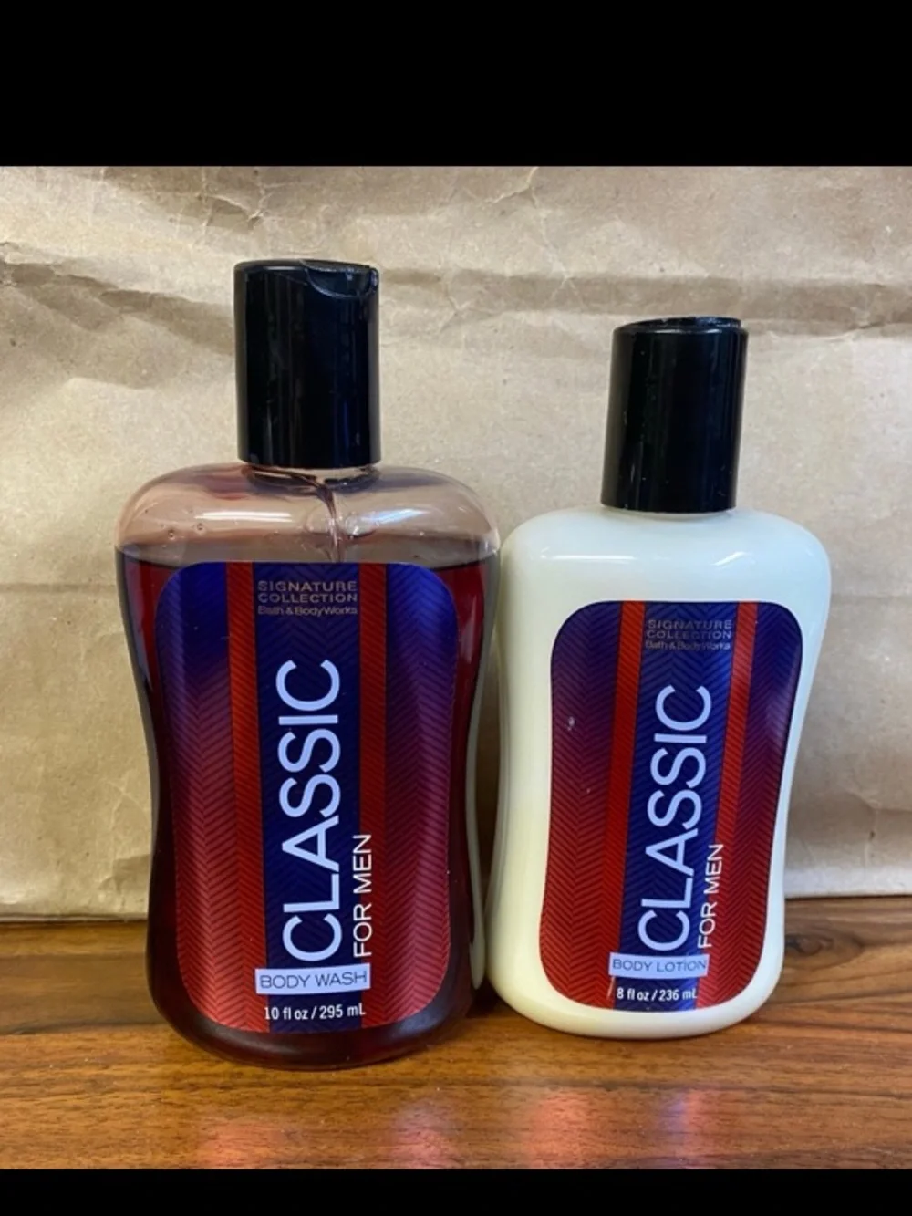 BATH & BODY WORKS For Men Classic Body Wash & Lotion Rare & Retired